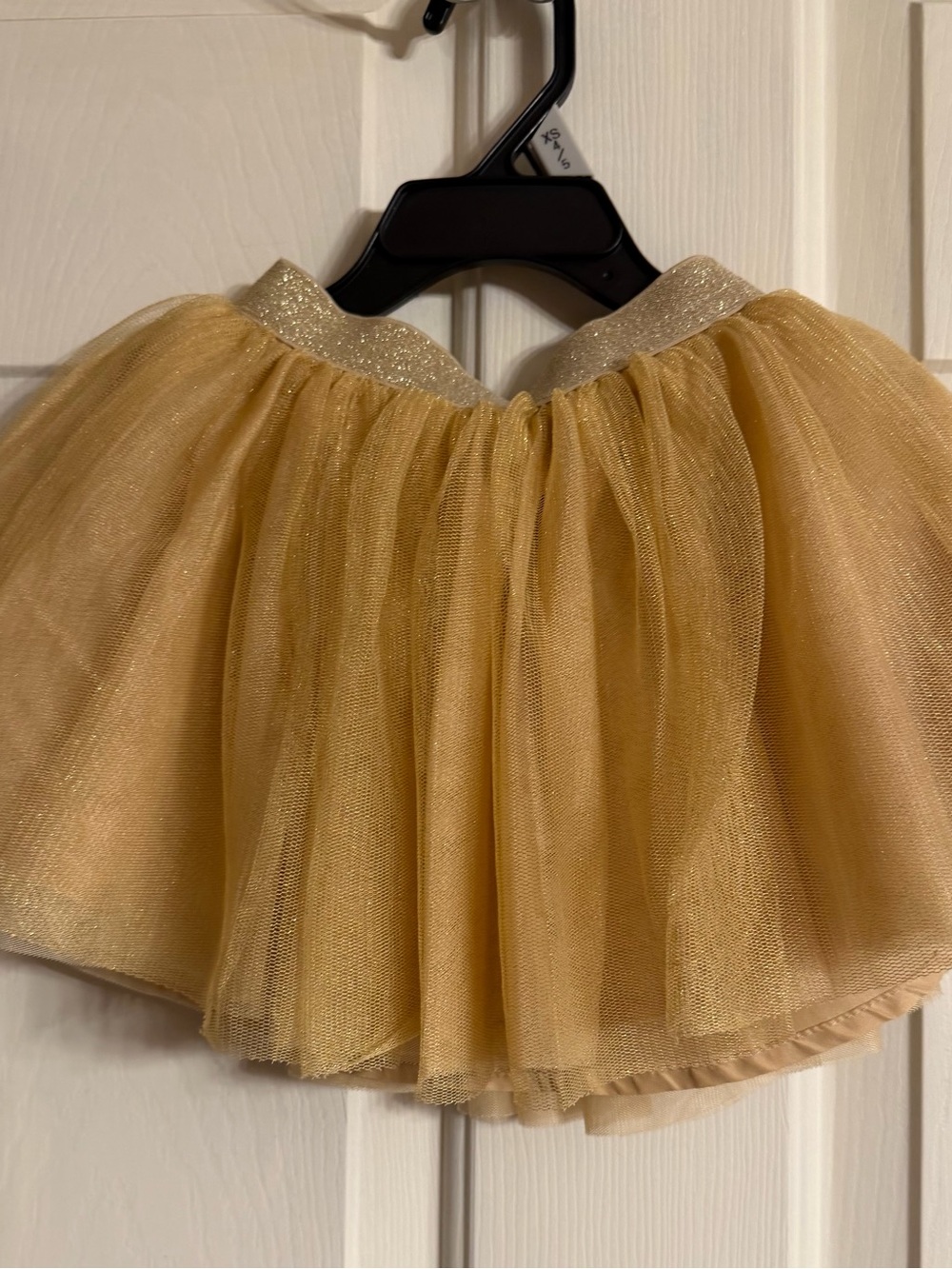 Gymboree Gold Glitter Tulle Skirt 3T